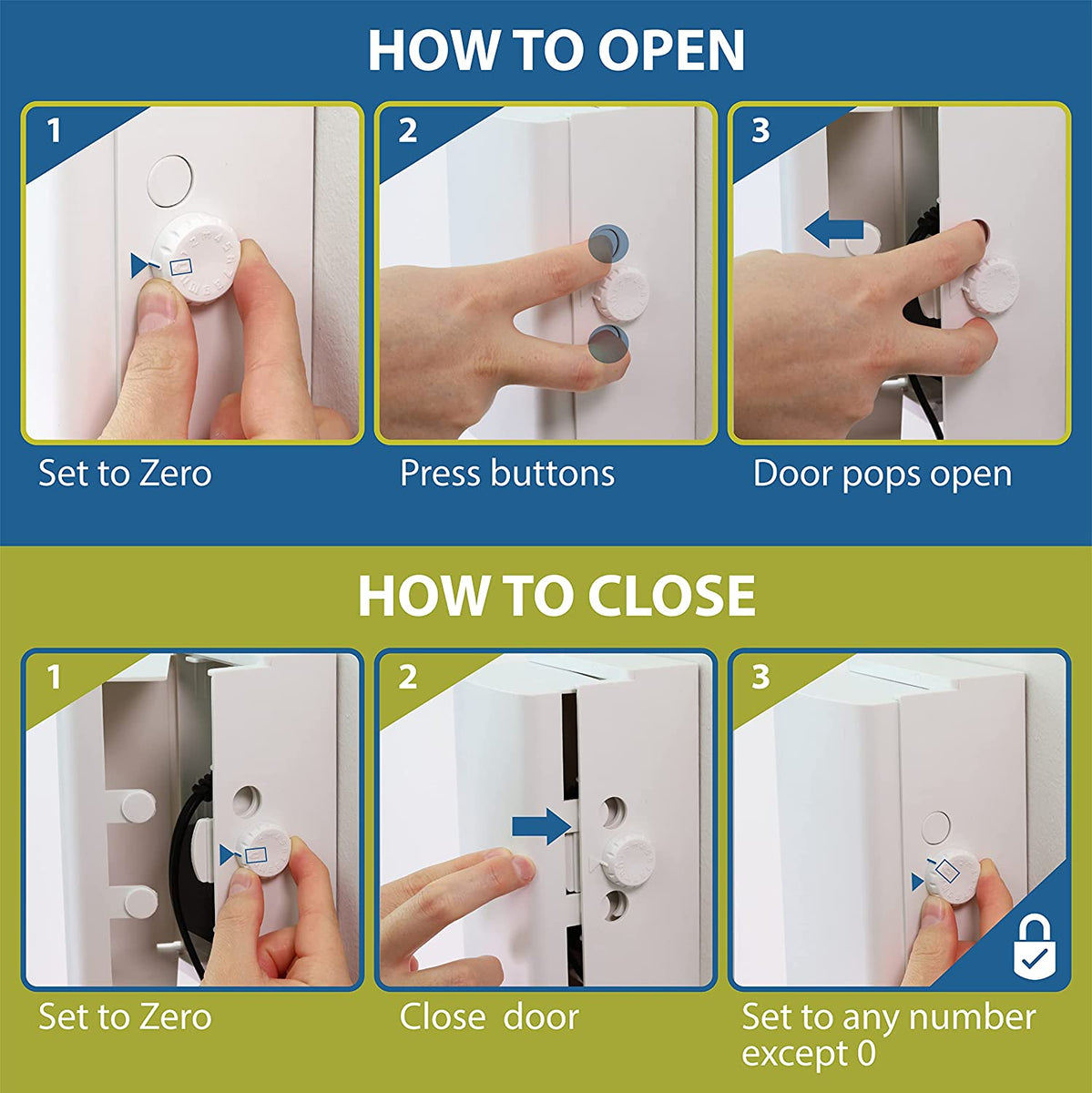 Power Strip Cover and Outlet Cover Box Effectively Baby Proofs Power