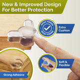 Corner Protectors for Baby (12 Pack) - New & Improved Protector for Baby – Transparent Corner Protectors - Safety Products to Proof Corners and Edges