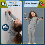 Child Safety Door Knob Cover (4 Pack) Hard-to-Remove Dual-Lock | Black