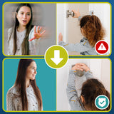 Child Safety Door Knob Cover (6 Pack) Hard-to-Remove Dual-Lock | Semi-Clear