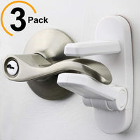 Improved Childproof Door Lever Lock. Prevents Toddlers from Opening Doors | 3 PACK