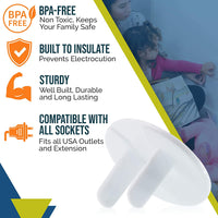 Outlet Covers Baby Proofing-32 PACK  | Sturdy Childproof Socket Covers For Home & Office