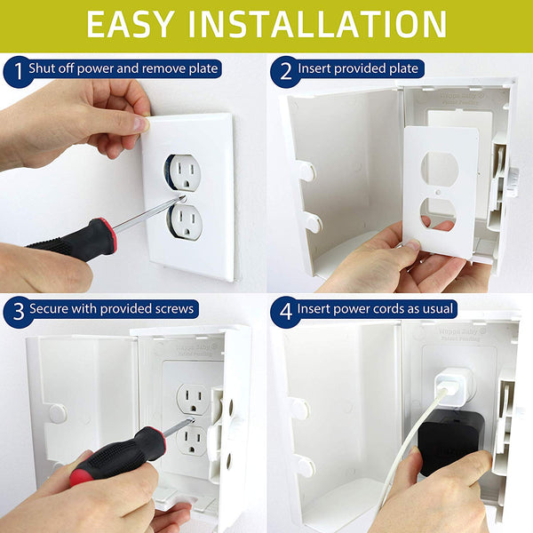 Easiest Outlet Covers for Babyproofing